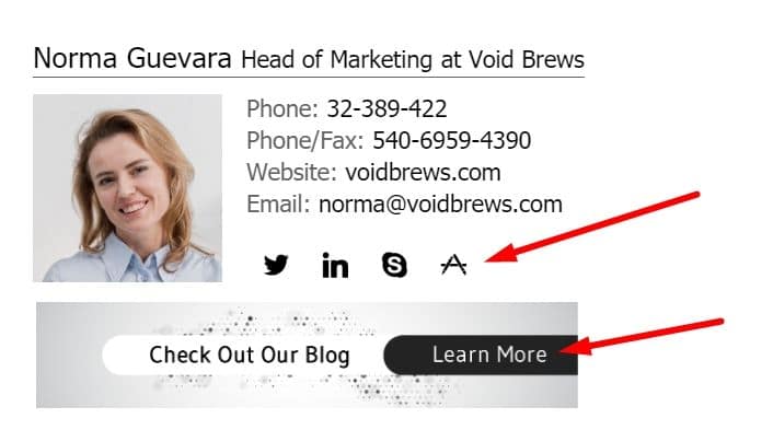 Promote your blog in emails